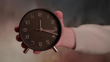 A Modern Analog Clock Featuring a Beautiful, Minimalist Design That Enhances Any Space video