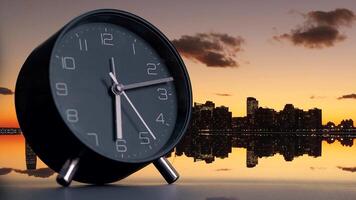 Time Lapse of Watch Clock Showing Time Passing By Fast in Moving Countdown video