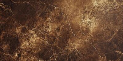 Abstract textured brown marble surface with natural patterns and veins photo