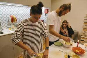 Cooking Together An Engaging Group Meal Prep Experience That Everyone Can Enjoy Fully photo