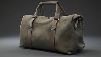 Luxurious handbag with high-quality texture in a highly detailed image photo