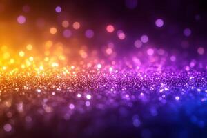 Vibrant Gradient Bokeh Background for Creative Design Projects photo