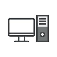 Computer Icon Design vector