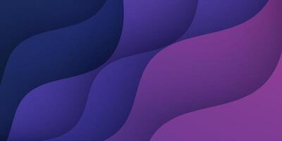 Abstract dark purple wave background. Realistic wave pattern. Trendy wave color concept. vector