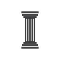 striped pattern pillar vector