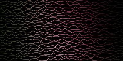 Dark Green, Red vector backdrop with circular arc.
