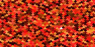 Dark Red, Yellow vector background in polygonal style.