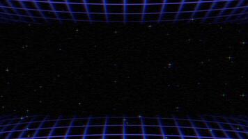 Motion retro lines abstract background video