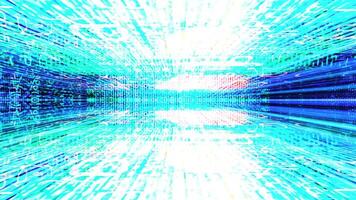 Streaming data with text and digital light - Loop video