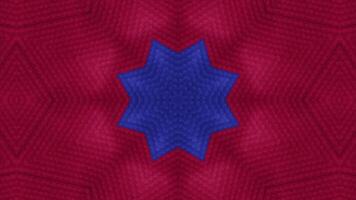 Symmetrical Patterns VJ Fractal Kaleidoscope Seamless Loop Animation video