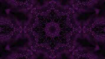 Symmetrical Patterns VJ Fractal Kaleidoscope Seamless Loop Animation video