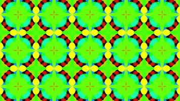 Symmetrical Patterns VJ Fractal Kaleidoscope Seamless Loop Animation video