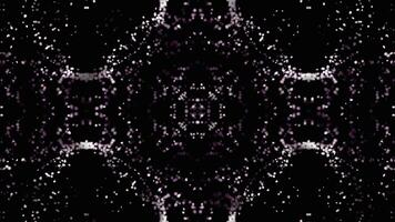 Symmetrical Patterns VJ Fractal Kaleidoscope Seamless Loop Animation video