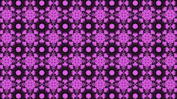 symmetrical patterns,VJ fractal kaleidoscope seamless loop animation. video