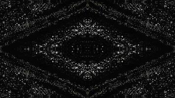 symmetrical patterns,VJ fractal kaleidoscope seamless loop animation. video