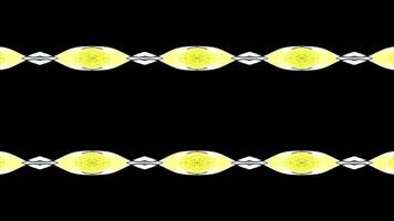 symmetrical patterns,VJ fractal kaleidoscope seamless loop animation. video