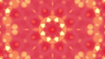 symmetrical patterns,VJ fractal kaleidoscope seamless loop animation. video