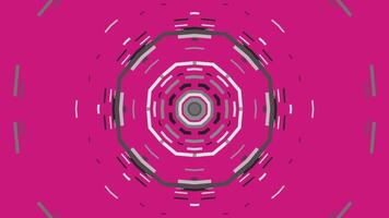symmetrical patterns,VJ fractal kaleidoscope seamless loop animation. video
