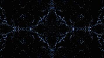 symmetrical patterns,VJ fractal kaleidoscope seamless loop animation. video