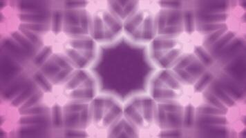 symmetrical patterns,VJ fractal kaleidoscope seamless loop animation. video