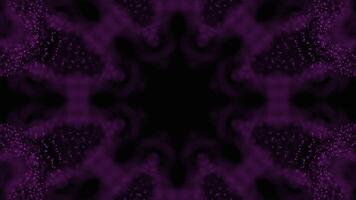 symmetrical patterns,VJ fractal kaleidoscope seamless loop animation. video