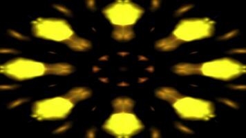 Symmetrical Patterns VJ Fractal Kaleidoscope Seamless Loop Animation video