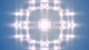symmetrical patterns,VJ fractal kaleidoscope seamless loop animation. video
