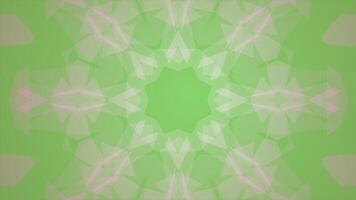 symmetrical patterns,VJ fractal kaleidoscope seamless loop animation. video
