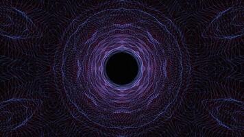 symmetrical patterns,VJ fractal kaleidoscope seamless loop animation. video