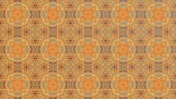 symmetrical patterns,VJ fractal kaleidoscope seamless loop animation. video