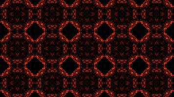 symmetrical patterns,VJ fractal kaleidoscope seamless loop animation. video