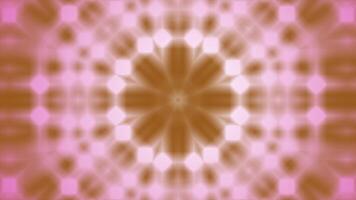 symmetrical patterns,VJ fractal kaleidoscope seamless loop animation. video