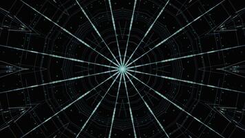 symmetrical patterns,VJ fractal kaleidoscope seamless loop animation. video