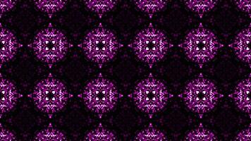 symmetrical patterns,VJ fractal kaleidoscope seamless loop animation. video