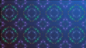 symmetrical patterns,VJ fractal kaleidoscope seamless loop animation. video