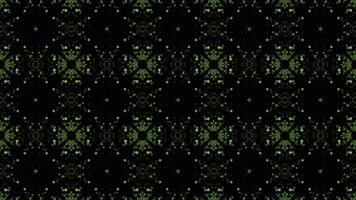 symmetrical patterns,VJ fractal kaleidoscope seamless loop animation. video