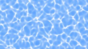 Caustic water patterns on a swimming pool surface - Loop video