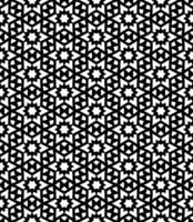 Monochromatic geometric design with seamless transitions vector