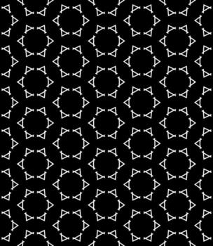 geométrico escala de grises modelo creando interminable visual ritmo vector