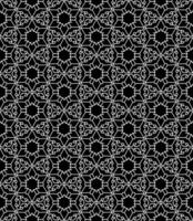 Monochrome mosaic backdrop with seamless transitions vector