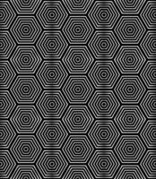 Monochromatic mosaic with flowing ornamental details vector
