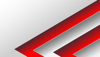 Abstract red and gray background with diagonal stripes. vector