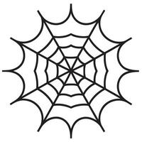Spider web coloring pages vector
