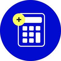 Calculator Icon. Accounting calculator icon, Business Presentation Icon vector