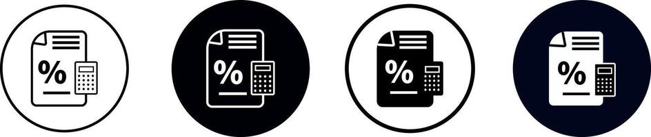 calculator glyph icon set. Checklist, document, note, task, paper, board, pen, calculator, mark, vector