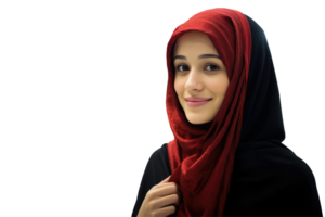 muslim kvinna i hijab, religiös klädsel. png