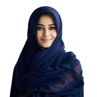 muslim kvinna i slöja och tradtional klädsel png