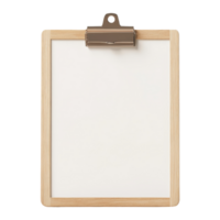 A clipboard with a blank white board on it png