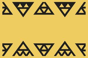 Dynamic Retro Colorful Triangle Geometric Pattern vector