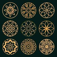 Stylish Abstract Geometric Pattern for Coloring Designs. vector